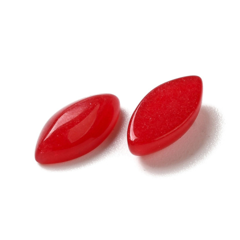 Red jade cabochon horse eye 8x4 mm 1 pc Red jade cabochon horse eye 8x4 mm 1 pc
