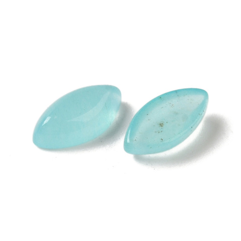 Aqua jade cabochon horse eye 8x4 mm 1 pc Aqua jade cabochon horse eye 8x4 mm 1 pc