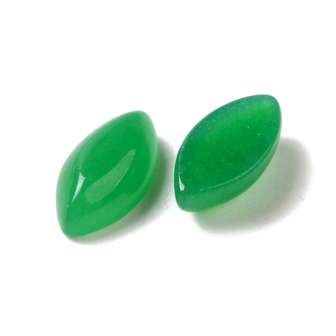 Green jade cabochon horse eye 8x4 mm 1 pc Green jade cabochon horse eye 8x4 mm 1 pc