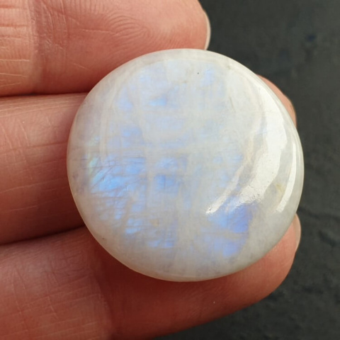 Moonstone cabochon dia 28 mm no A321 Moonstone cabochon dia 28 mm no A321
