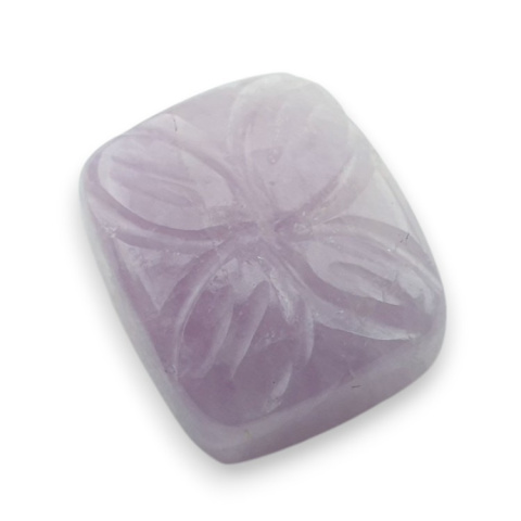Kunzite carved cabochon 16x14 mm no 29 Kunzite carved cabochon 16x14 mm no 29