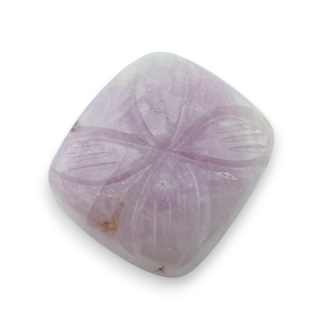 Kunzite carved cabochon 21x19 mm no 11