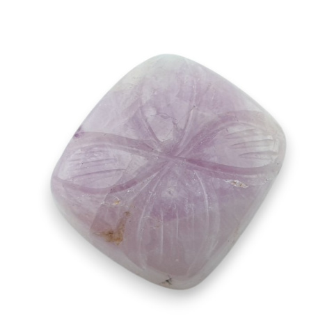 Kunzite carved cabochon 21x19 mm no 11 Kunzite carved cabochon 21x19 mm no 11