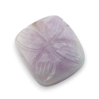 Kunzite carved cabochon 21x19 mm no 11