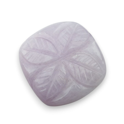 Kunzite carved cabochon 21x20 mm no 27 Kunzite carved cabochon 21x20 mm no 27