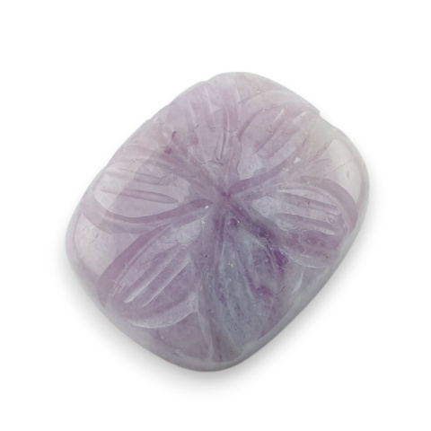 Kunzite carved cabochon 22x18 mm no 4 Kunzite carved cabochon 22x18 mm no 4