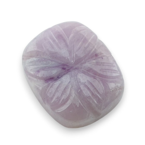 Kunzite carved cabochon 22x18 mm no 4 Kunzite carved cabochon 22x18 mm no 4