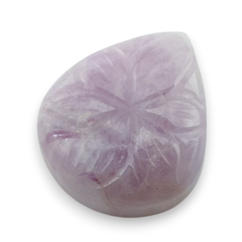 Kunzite carved cabochon 22x19 mm no 21 Kunzite carved cabochon 22x19 mm no 21