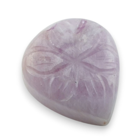 Kunzite carved cabochon 22x19 mm no 21 Kunzite carved cabochon 22x19 mm no 21