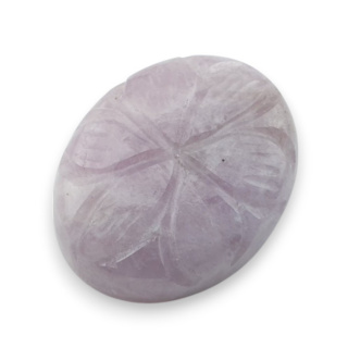 Kunzite carved cabochon 23x19 mm no 3