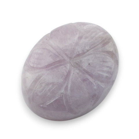 Kunzite carved cabochon 23x19 mm no 3