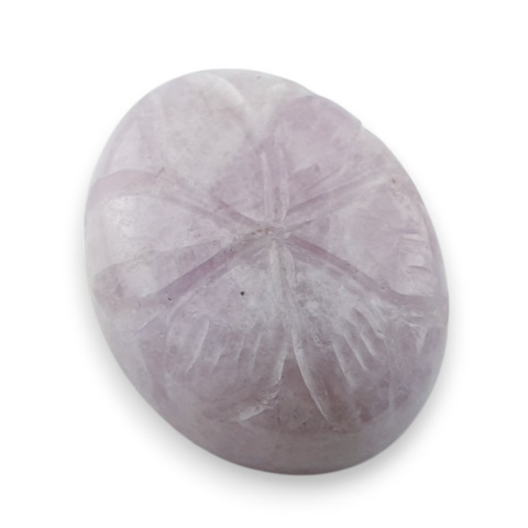 Kunzite carved cabochon 23x19 mm no 3