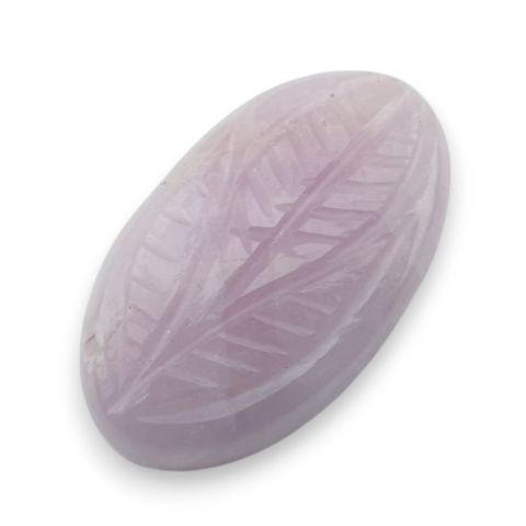 Kunzite carved cabochon 24x14 mm no 19 Kunzite carved cabochon 24x14 mm no 19