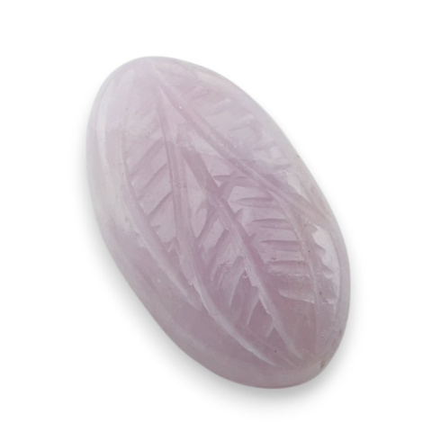 Kunzite carved cabochon 24x14 mm no 19 Kunzite carved cabochon 24x14 mm no 19