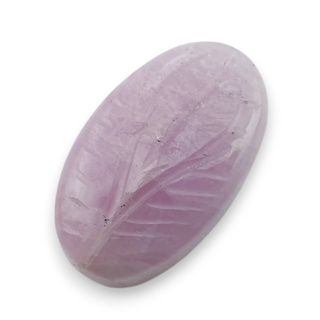 Kunzite carved cabochon 24x14 mm no 24