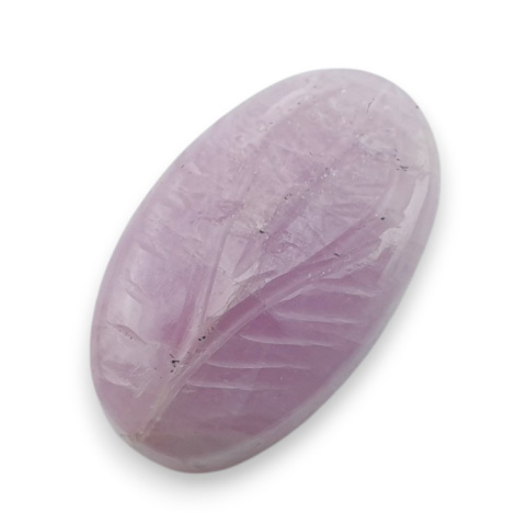 Kunzite carved cabochon 24x14 mm no 24 Kunzite carved cabochon 24x14 mm no 24