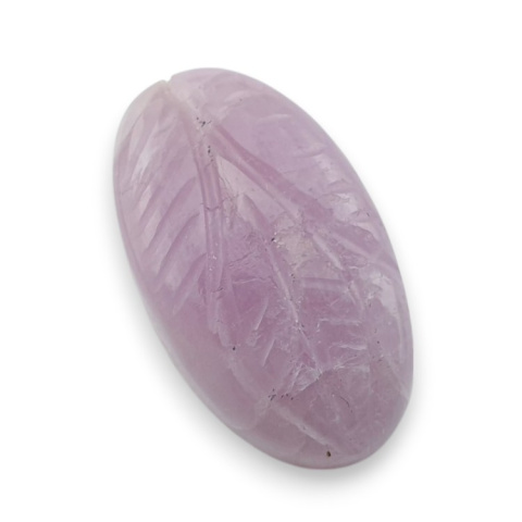 Kunzite carved cabochon 24x14 mm no 24 Kunzite carved cabochon 24x14 mm no 24