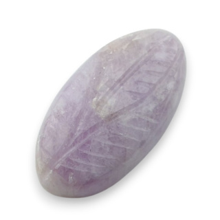 Kunzite carved cabochon 28x15 mm no 14