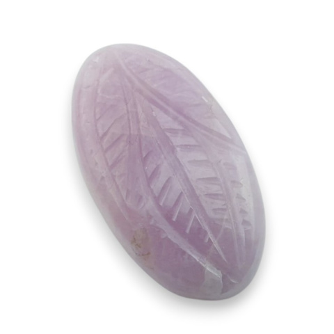 Kunzite carved cabochon 28x16 mm no 23