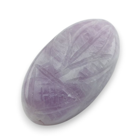 Kunzite carved cabochon 29x17 mm no 5