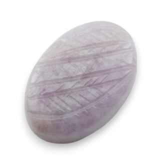 Kunzite carved cabochon 29x20 mm no 15