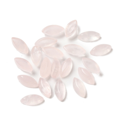 Rose quartz cabochon horse eye 8x4 mm 1 pc Rose quartz cabochon horse eye 8x4 mm 1 pc