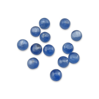 Kyanite cabochon 4 mm 1 pc