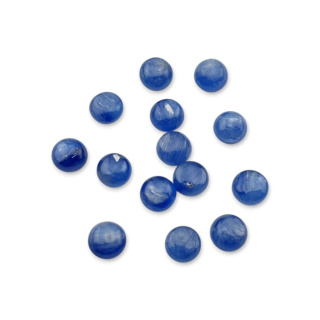 Kyanite cabochon 6 mm 1 pc