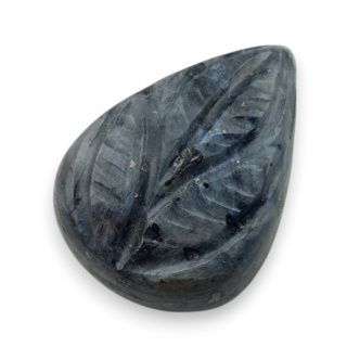 Larvikite carved cabochon 20x15 mm no 83