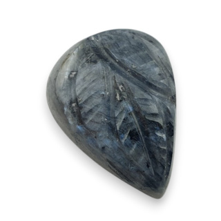 Larvikite carved cabochon 20x15 mm no 83