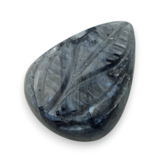 Larvikite carved cabochon 20x16 mm no 56