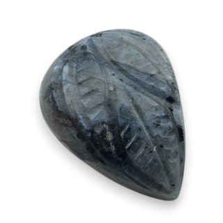 Larvikite carved cabochon 20x16 mm no 56