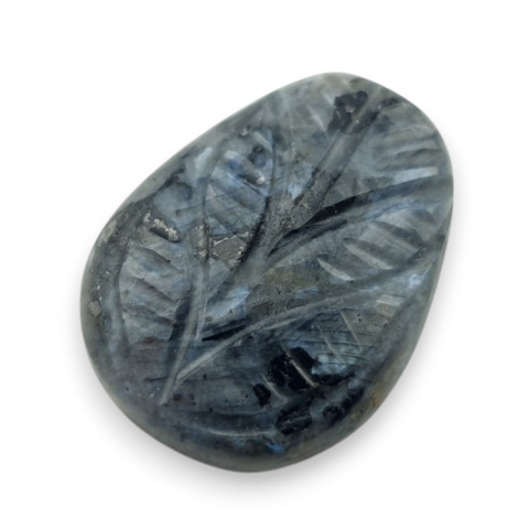 Larvikite carved cabochon 23x18 mm no 17 Larvikite carved cabochon 23x18 mm no 17