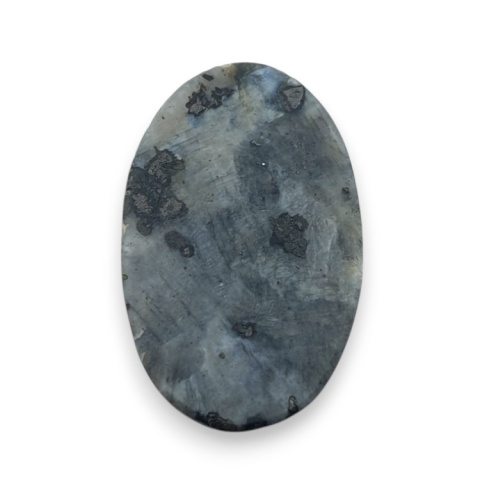Larvikite carved cabochon 24x15 mm no 44 Larvikite carved cabochon 24x15 mm no 44