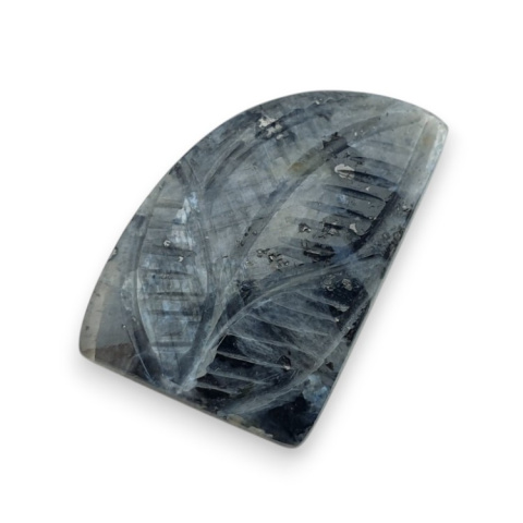 Larvikite carved cabochon 25x17 mm no 38 Larvikite carved cabochon 25x17 mm no 38
