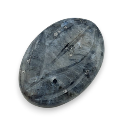 Larvikite carved cabochon 25x17 mm no 69 Larvikite carved cabochon 25x17 mm no 69