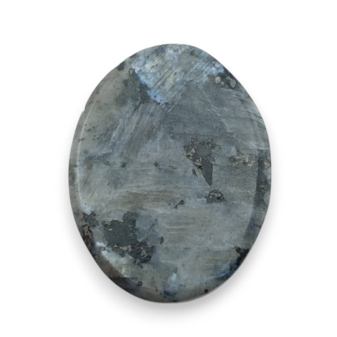Larvikite carved cabochon 26x20 mm no 65 Larvikite carved cabochon 26x20 mm no 65