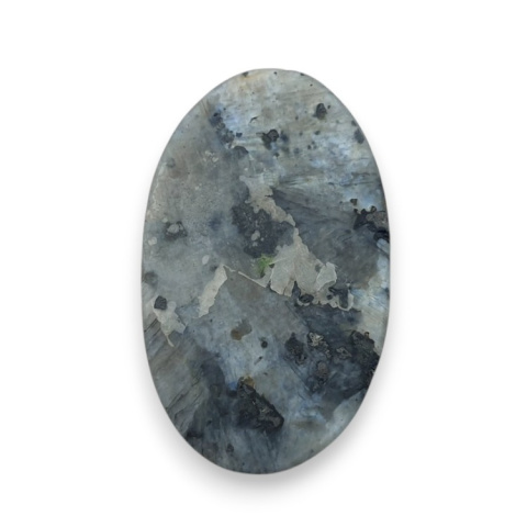 Larvikite carved cabochon 27x16 mm no 23 Larvikite carved cabochon 27x16 mm no 23
