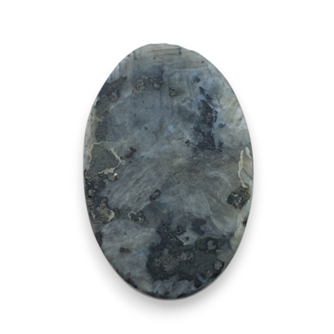 Larvikite carved cabochon 27x17 mm no 32 Larvikite carved cabochon 27x17 mm no 32