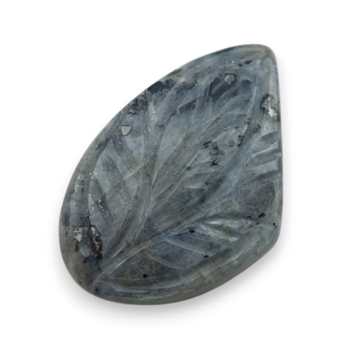 Larvikite carved cabochon 27x18 mm no 47 Larvikite carved cabochon 27x18 mm no 47