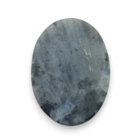 Larvikite carved cabochon 27x19 mm no 28 Larvikite carved cabochon 27x19 mm no 28