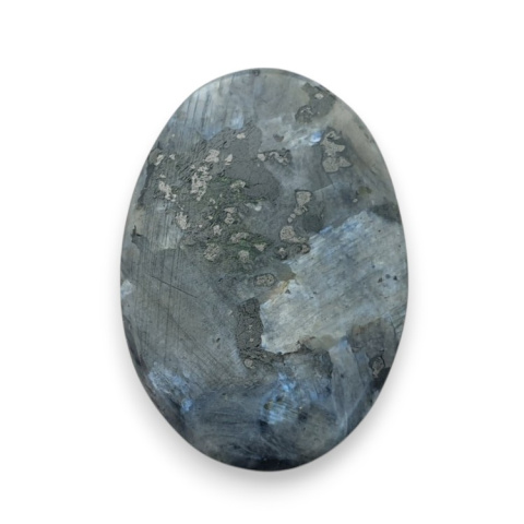 Larvikite carved cabochon 27x19 mm no 46 Larvikite carved cabochon 27x19 mm no 46