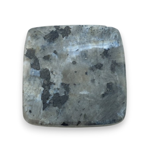 Larvikite carved cabochon 27x26 mm no 30 Larvikite carved cabochon 27x26 mm no 30