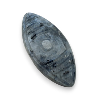 Larvikite carved cabochon 28x13 mm no 70