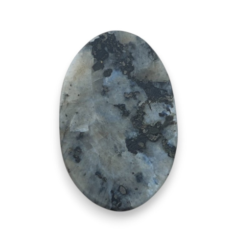 Larvikite carved cabochon 28x18 mm no 72 Larvikite carved cabochon 28x18 mm no 72