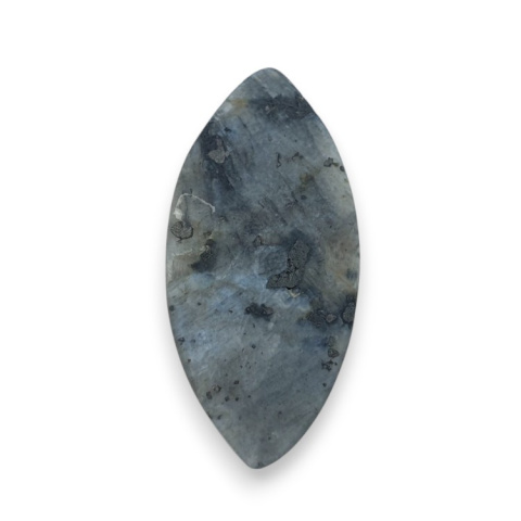 Larvikite carved cabochon 29x14 mm no 82 Larvikite carved cabochon 29x14 mm no 82