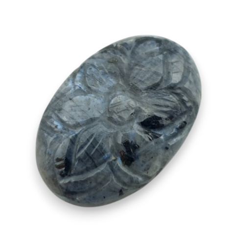 Larvikite carved cabochon 29x19 mm no 43 Larvikite carved cabochon 29x19 mm no 43