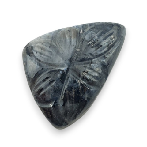 Larvikite carved cabochon 29x21 mm no 64 Larvikite carved cabochon 29x21 mm no 64