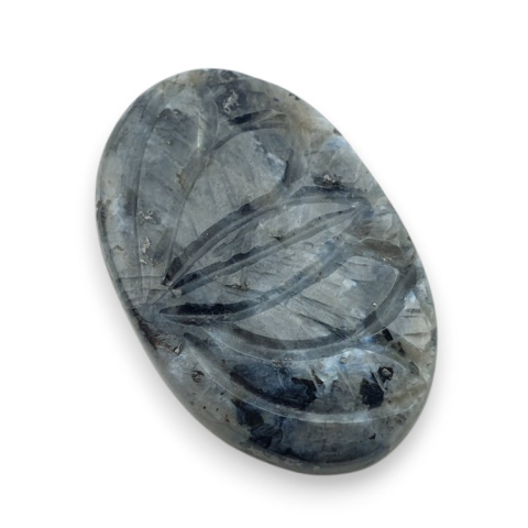 Larvikite carved cabochon 30x19 mm no 13 Larvikite carved cabochon 30x19 mm no 13
