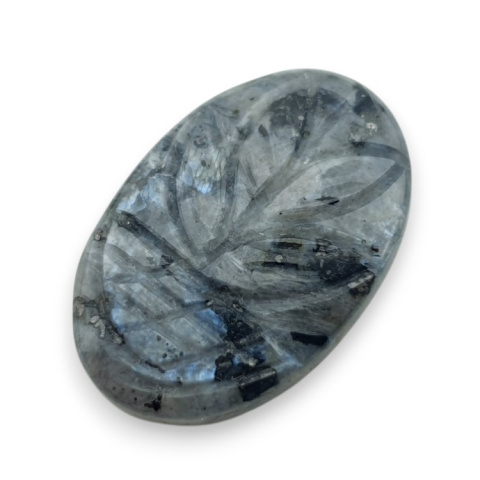 Larvikite carved cabochon 30x20 mm no 54 Larvikite carved cabochon 30x20 mm no 54